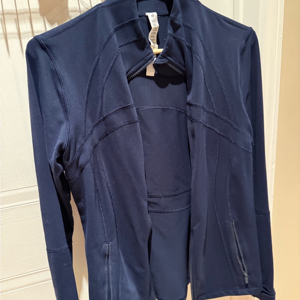 Lululemon True Navy define Jacket vented back
